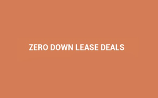 Zero Down Lease Deals